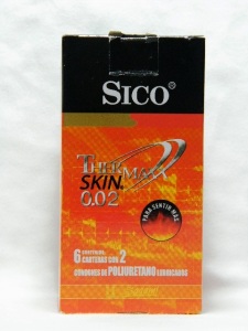 Sico Thermaxx condon de poliuretano libre de latex caja con 12 condones supercondon.com.mx